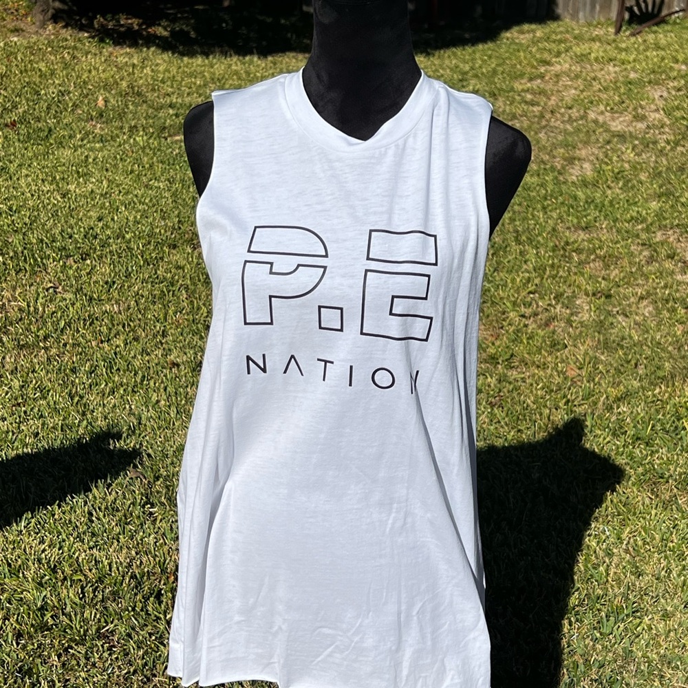 P.E Nation White Base Local Tank